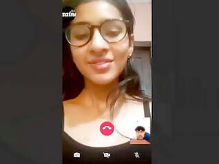 Pretty Girl Showing In VideoCall